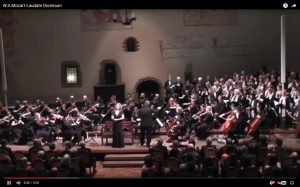 10. 12. 2013: Vánoční koncert, W. A. Mozart – Laudate Dominum