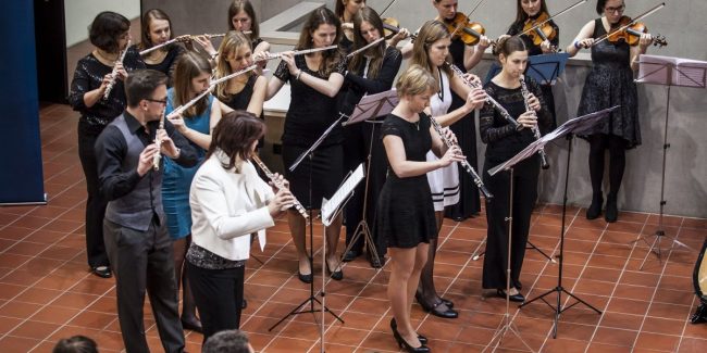 Vánoční koncert - Nová budova ČVUT